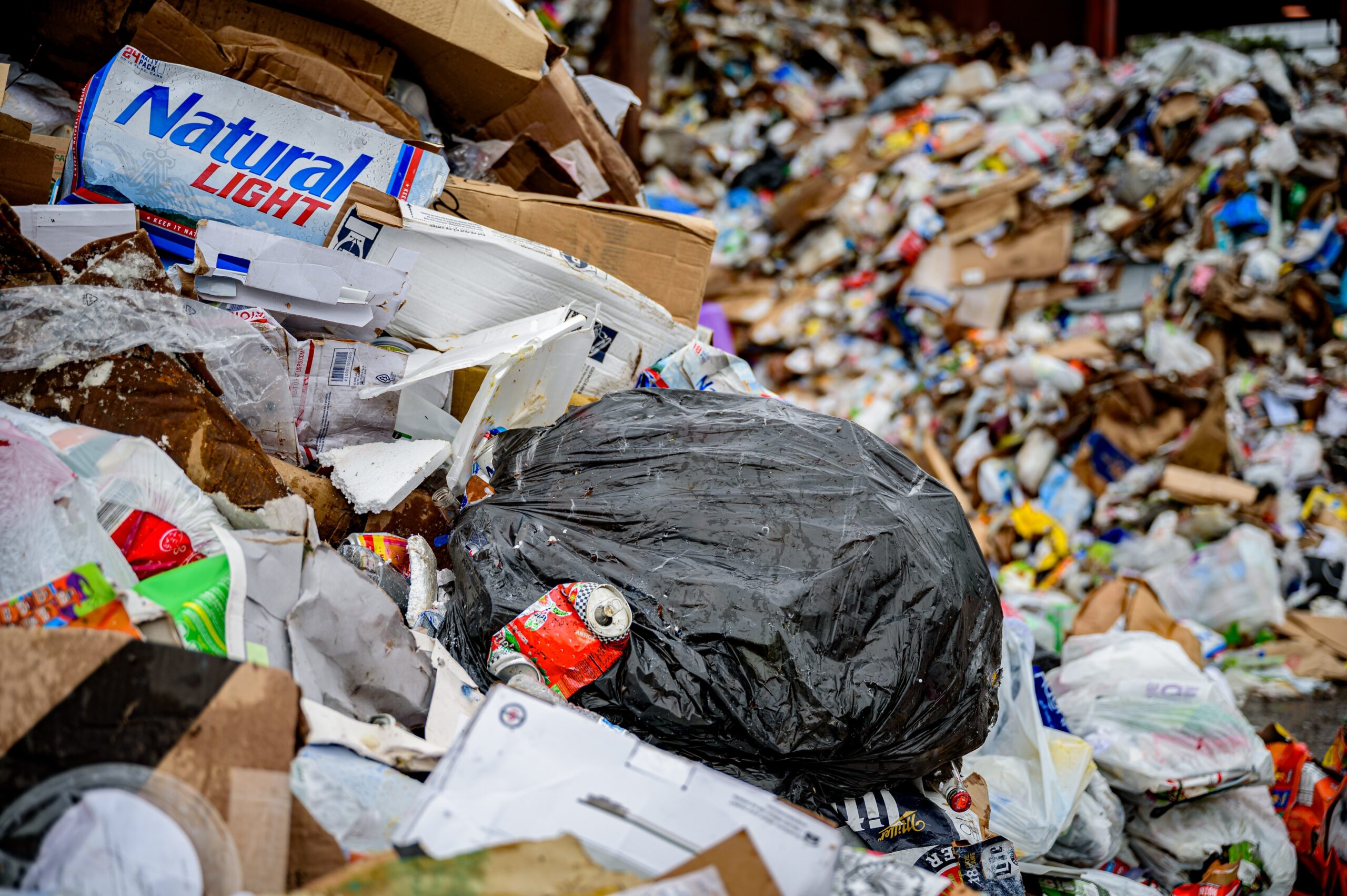 Waste recycling facility